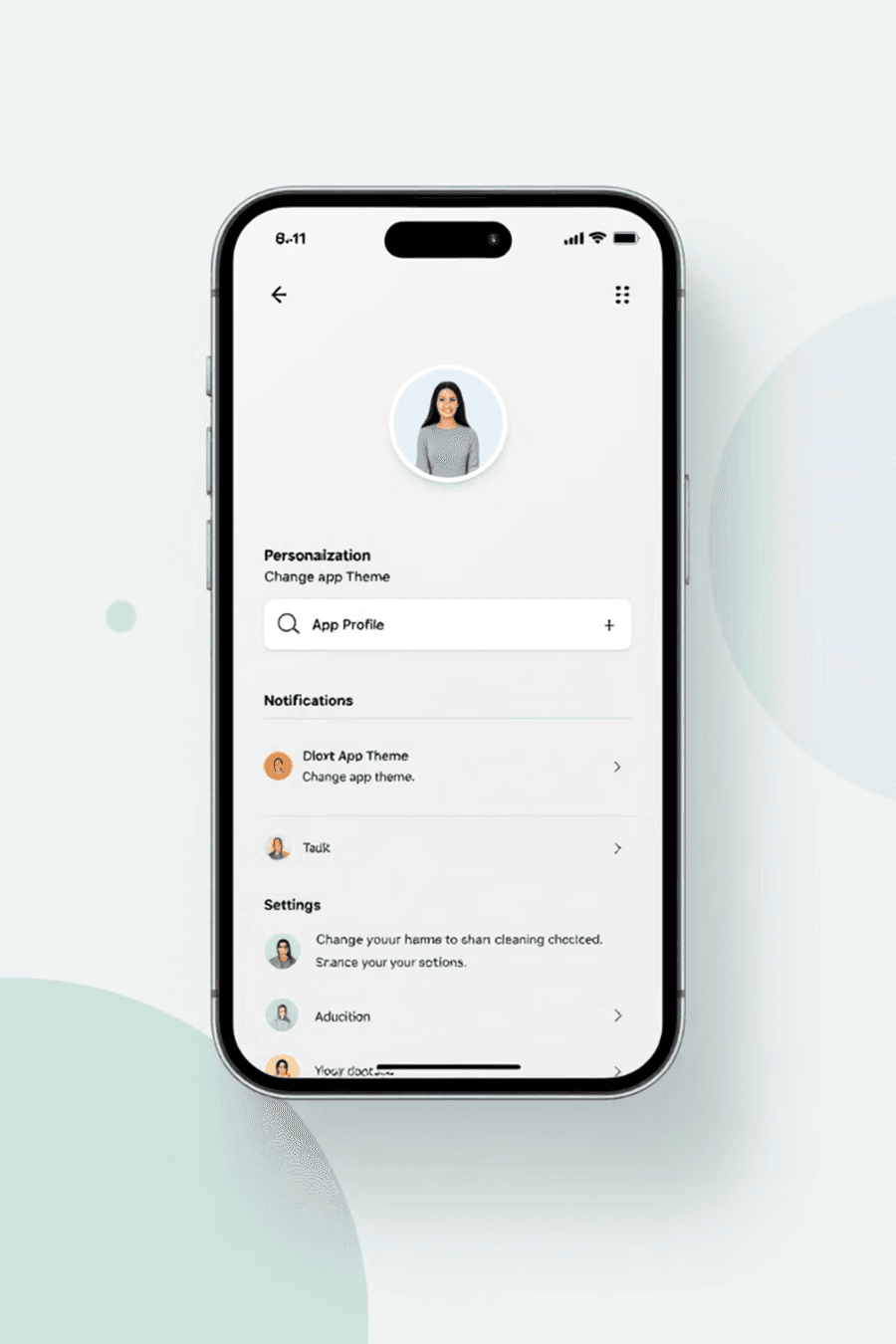 Personalized settings