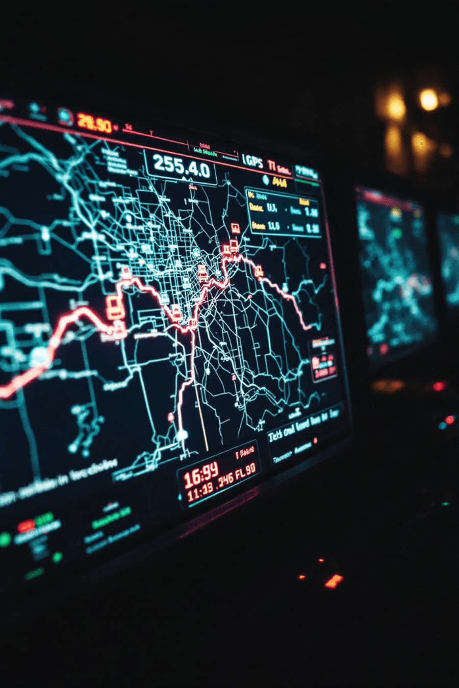 Real-time transport monitoring