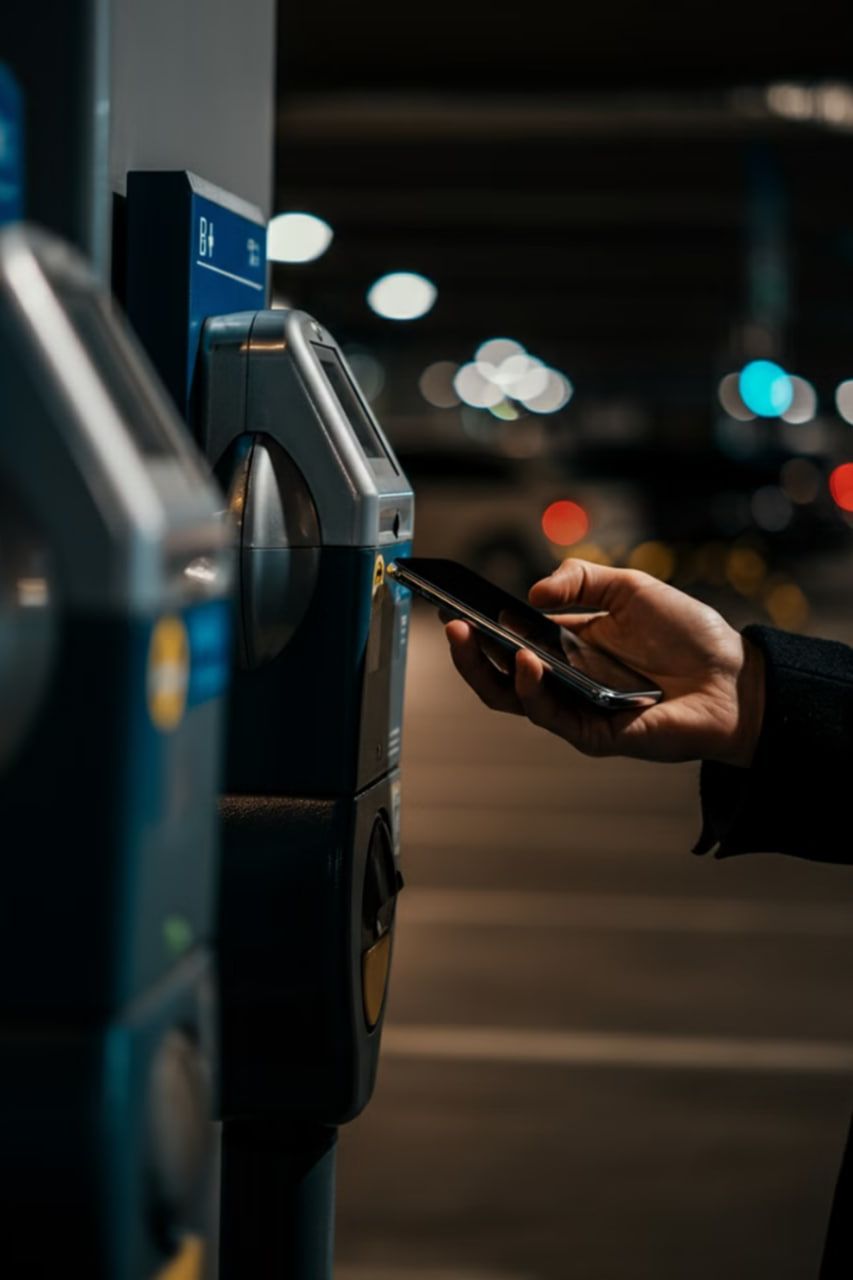 Electronic payment for parking